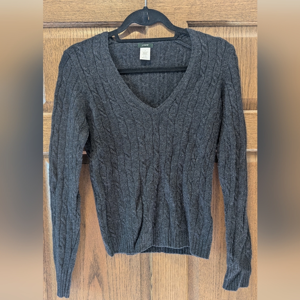 J. Crew Womens Grey Sweater- Small